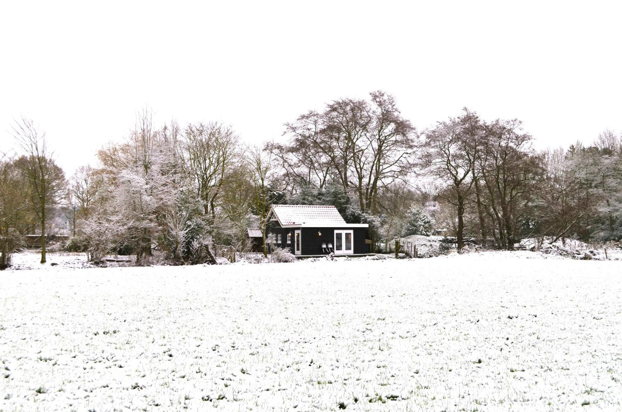 Prive In Een Bosrijke Omgeving Welkom Bij Gastenverblijf Het Ontsnapte Schaap In Jubbega Exterior foto