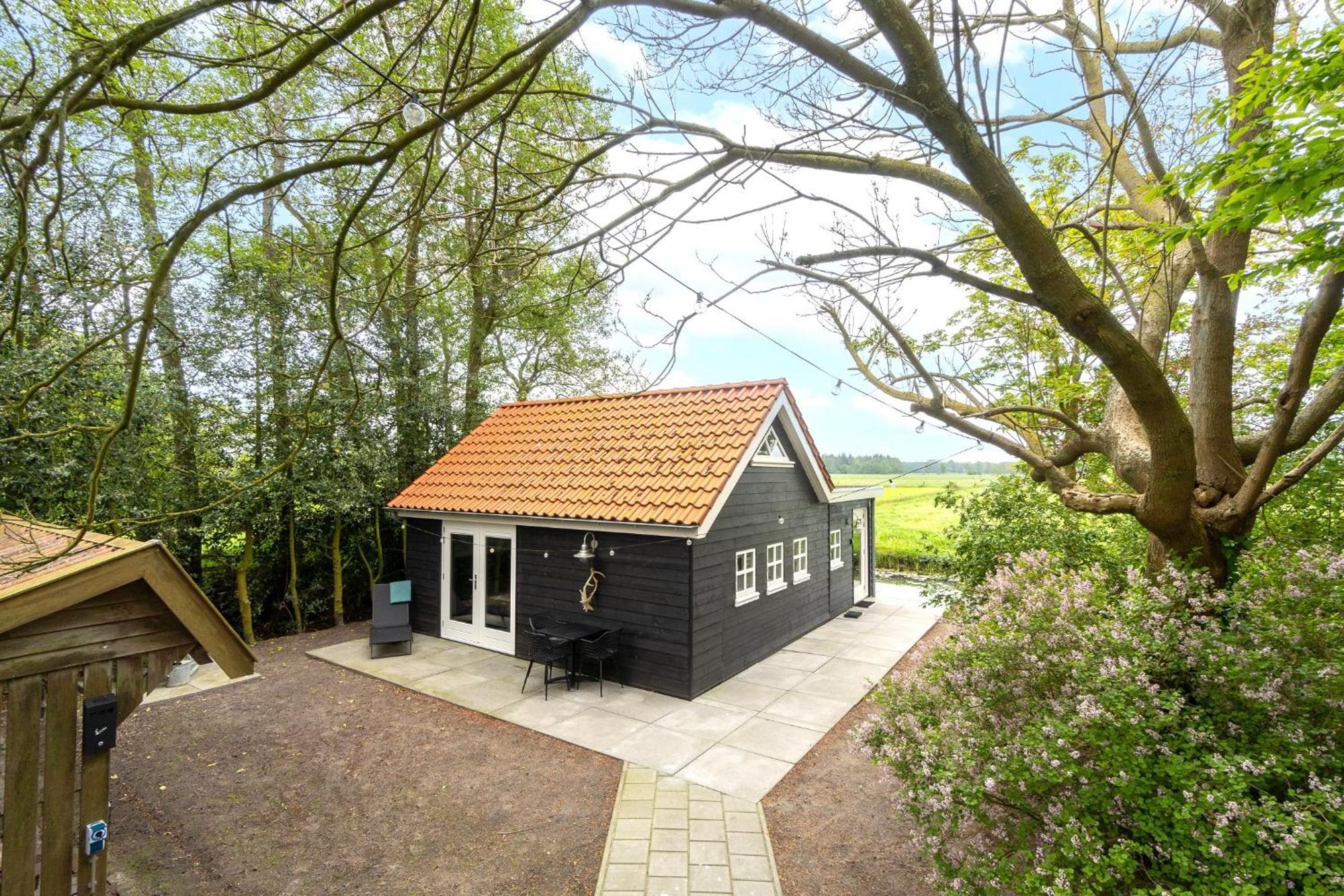 Prive In Een Bosrijke Omgeving Welkom Bij Gastenverblijf Het Ontsnapte Schaap In Jubbega Exterior foto